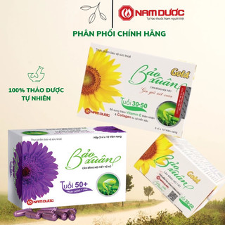 Bảo Xuân Gold tuổi 30 - 50 giúp cân bằng nội tiết tố nữ hộp 30 viên