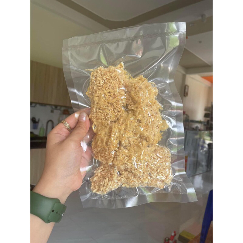 120g cơm cháy bể chà bông dùng thử