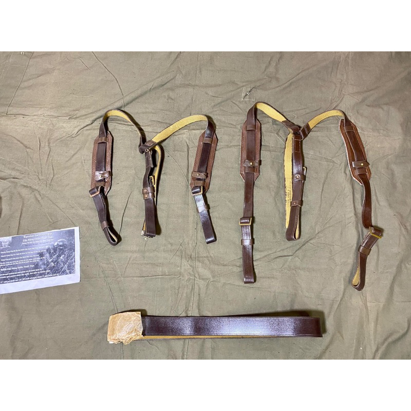 Thắt Lưng Và Bộ Dây Đeo Trang Bị Chữ Y Liên Xô Năm 1960 Lưu Kho Chưa Sừ Dụng