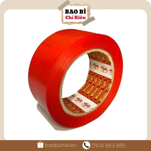 Băng dính màu 100 Yard - Băng keo màu đỏ xanh vàng siêu dính lõi mỏng giá rẻ - baobichikien
