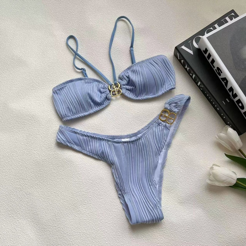 Set bikini 2 mảnh đơn giản cạp thấp