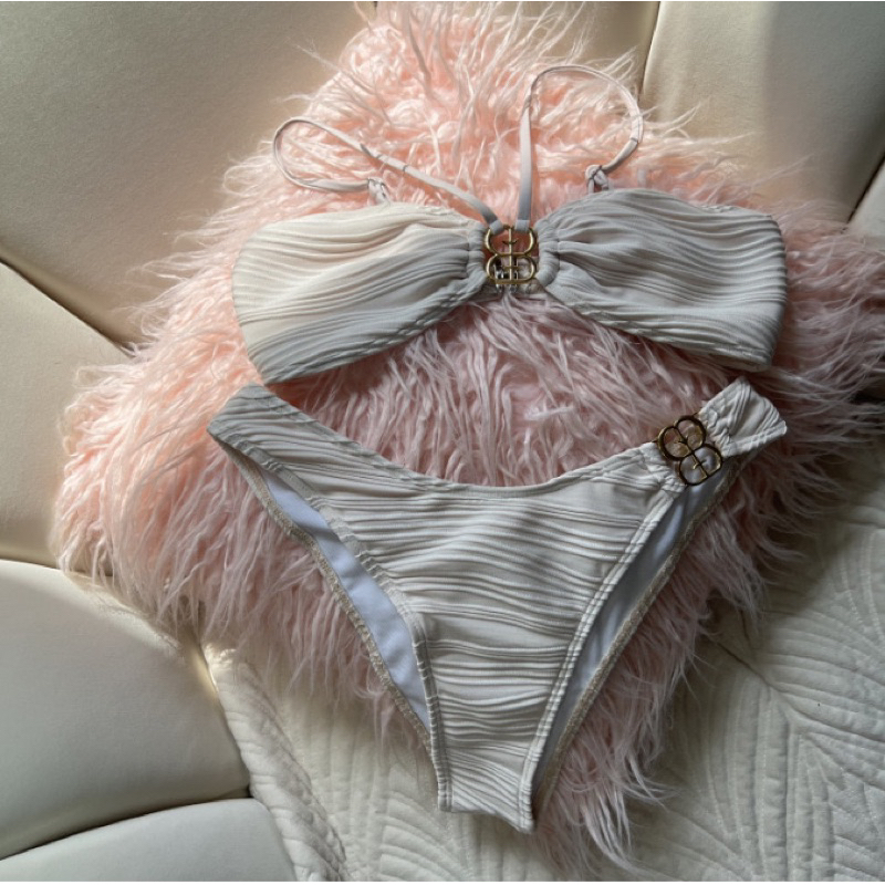 Set bikini 2 mảnh đơn giản cạp thấp