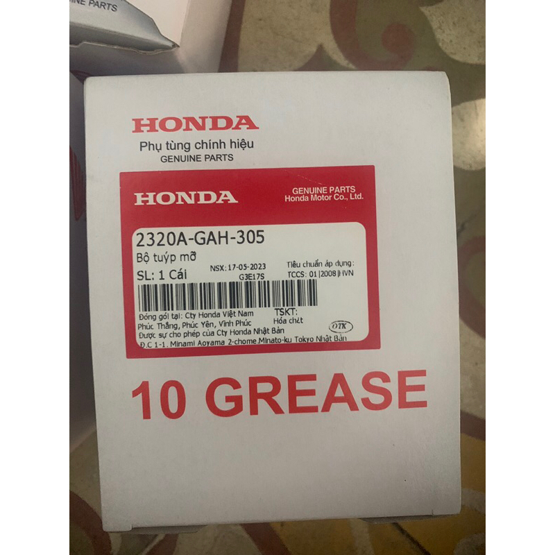 Mỡ chịu nhiệt HONDA chính hãng