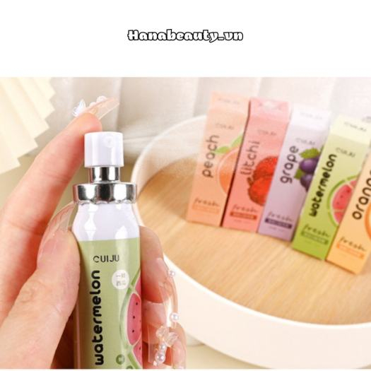 Lọ CUIJU Xịt Thơm Miệng Hương Trái Cây 22ml