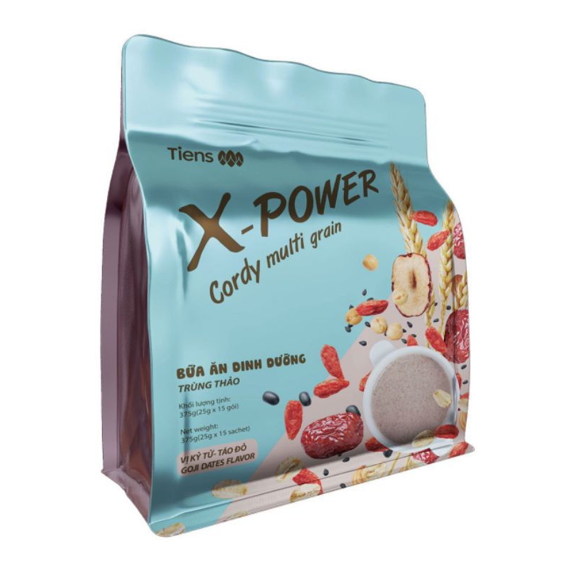 Bữa ăn dinh dưỡng trùng thảo X - Power ( vị táo đỏ)