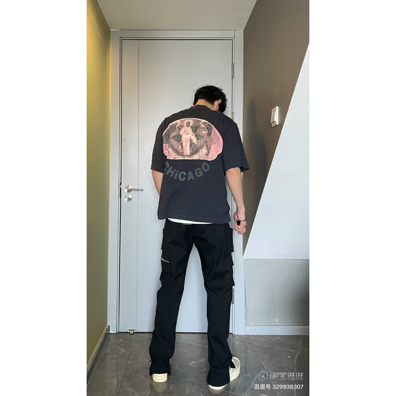 Quần Cargo pant zipper khoá kéo ngang vải gió ống trùm sneaker