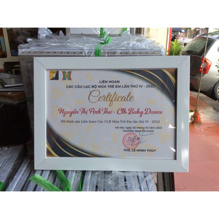 Khung bằng khen a5 lòng khung