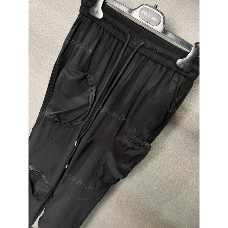 Quần cargo pant túi hộp khoá kéo