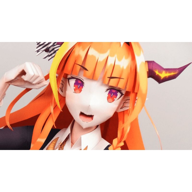 Mô hình giấy anime girl  VTuber Hololive : Kiryu Coco