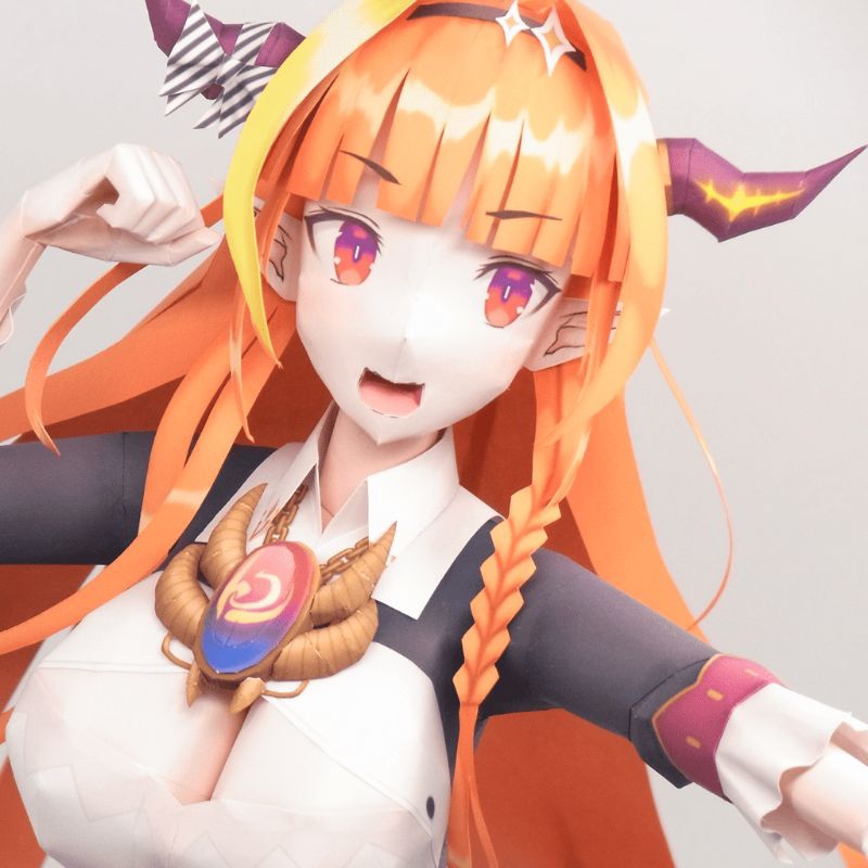 Mô hình giấy anime girl  VTuber Hololive : Kiryu Coco