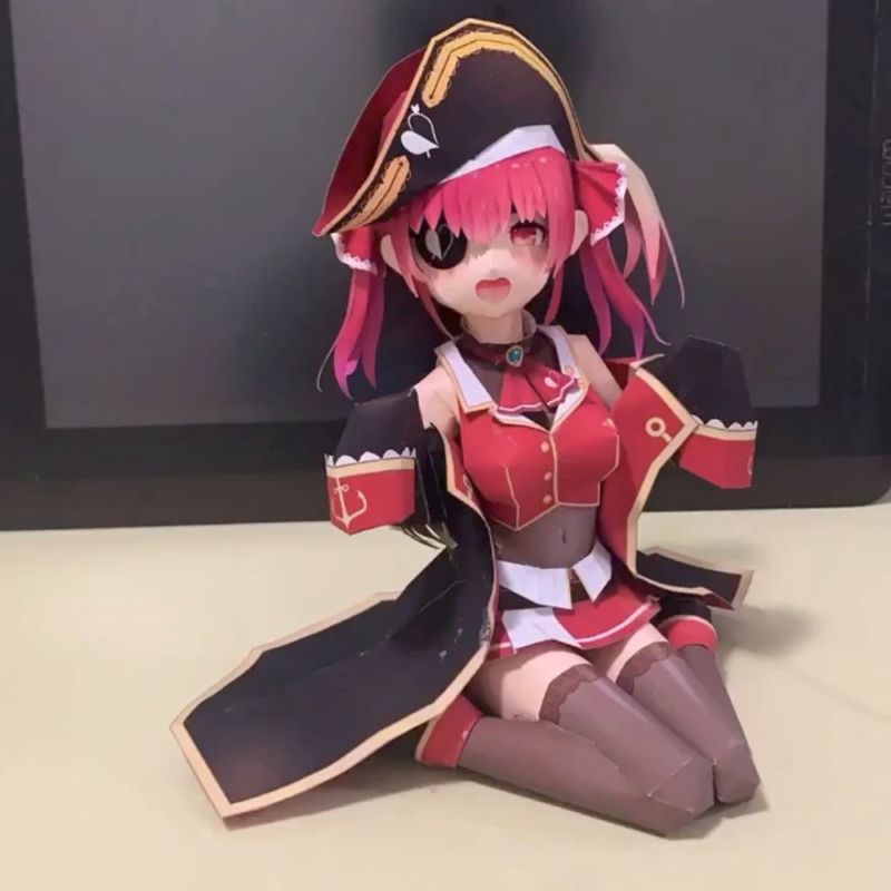 Mô hình giấy anime girl  VTuber Hololive : Marine