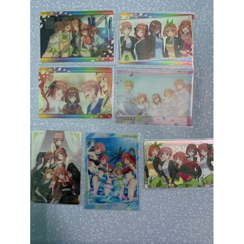 Card nhà có 5 nàng dâu gotoubun