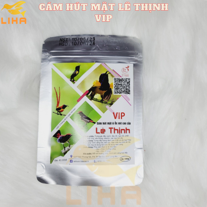Cám Hút Mật Lê Thịnh Vip Căng Lửa 100gr - Cám Hút Mật Cao Cấp Lê Thịnh