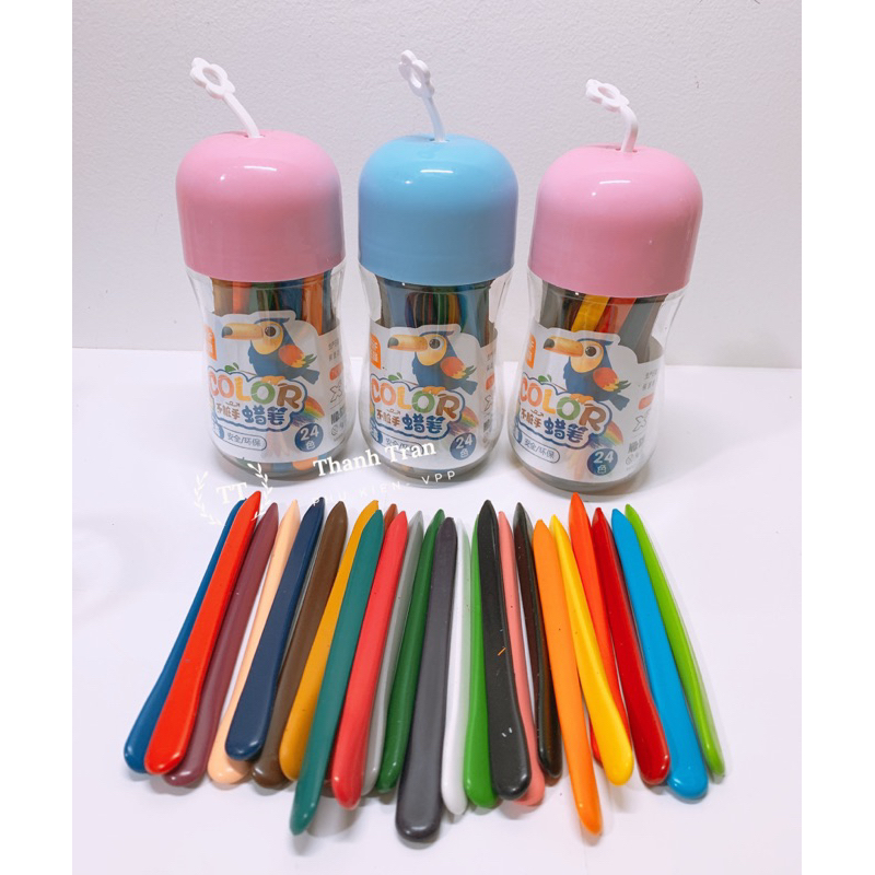 Bút màu sáp Hữu Cơ Tự Nhiên an toàn cho bé