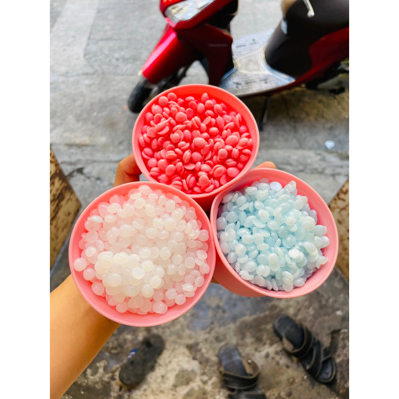 Chén Silicon nấu sáp wax nóng mini  dễ vệ sinh,bóc tách sáp thừa