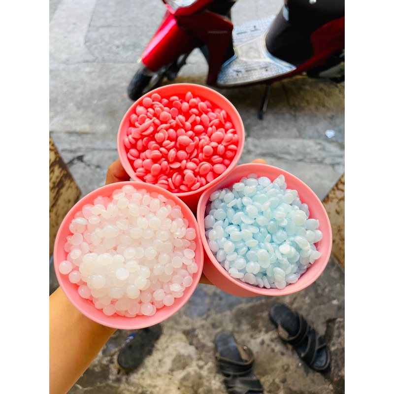 Chén Silicon nấu sáp wax nóng mini  dễ vệ sinh,bóc tách sáp thừa