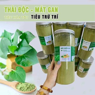 Bột Rau Má Nguyên Chất Sấy Lạnh Nguyên chất Hỗ Trợ Giảm Cân Tăng Cường Miễn Dịch Chống Lão Hóa Da(500g)