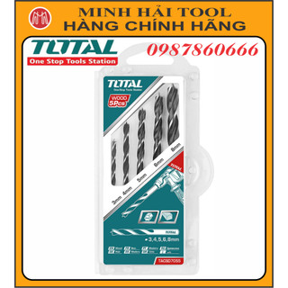 Bộ 5 mũi khoan gỗ total tacsd7055