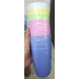 Set 10 ly nhựa tròn bầu 350ml duy tân -no.1162