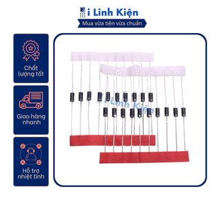 Diode 1N4007 1A 1000V thân to túi 10 con.