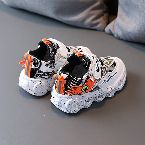 Giày thể thao có đèn Led người máy siêu nhẹ mã 8801-1 Quảng Châu cao cấp cho bé từ 1 đến 6 tuổi