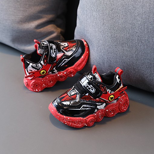 Giày thể thao có đèn Led người máy siêu nhẹ mã 8801-1 Quảng Châu cao cấp cho bé từ 1 đến 6 tuổi