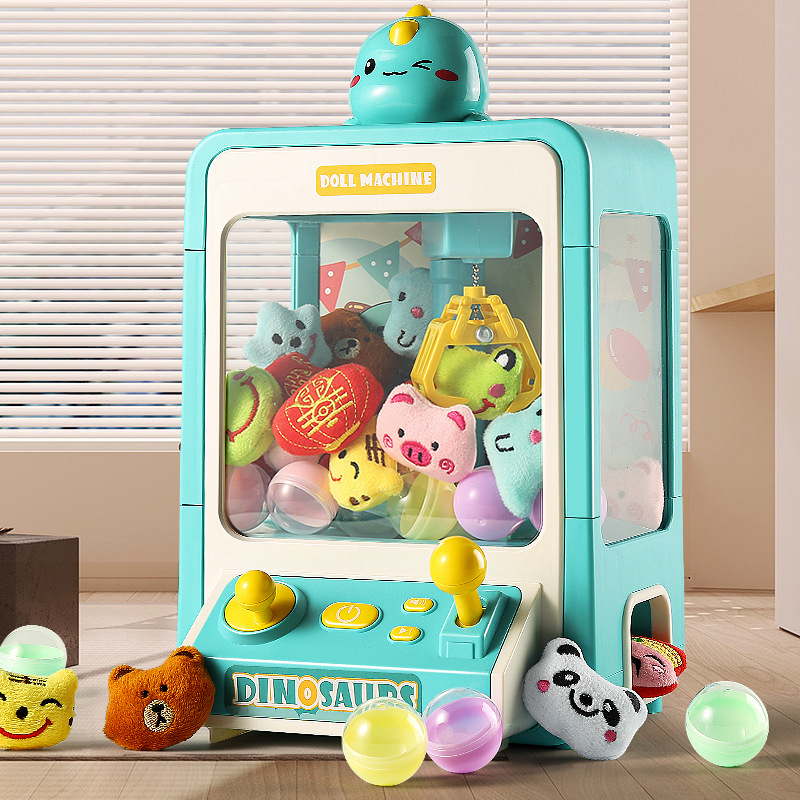 Máy gắp thú mini siêu rẻ đồ chơi cho bé kích thước lớn có đèn nhạc, quà tặng sinh nhật cho trẻ em