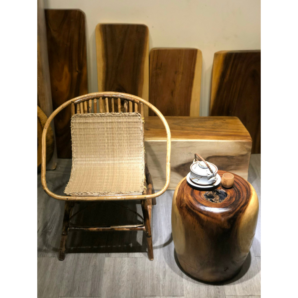 Ghế Mây Sò+Bàn - Decor ban công, sân vườn, chung cư, quán cafe- Sơn PU chống thấm
