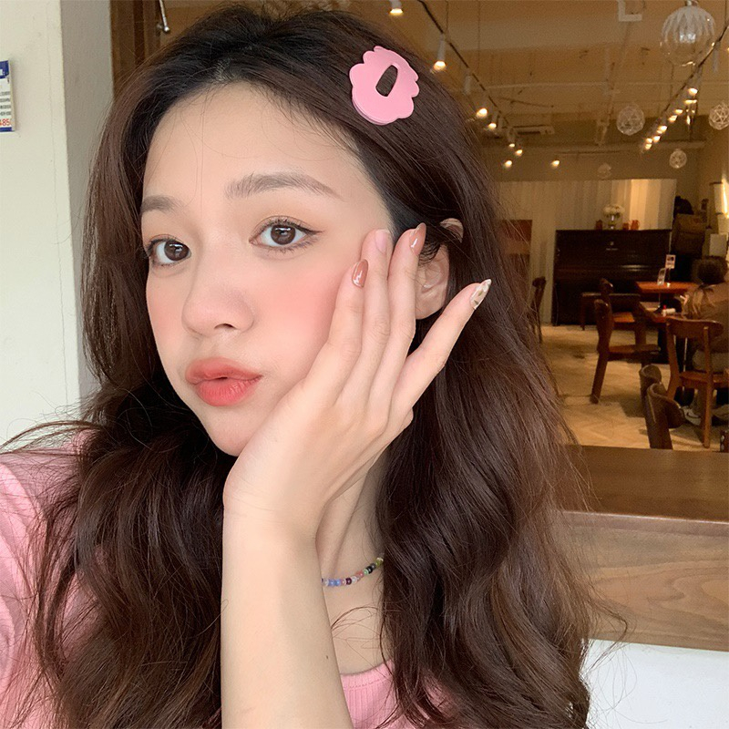 Beautycoco🍊Kẹp tóc hình đám mây dễ thương Cô gái bên túi Kẹp tóc Kẹp mỏ vịt ngọt ngào