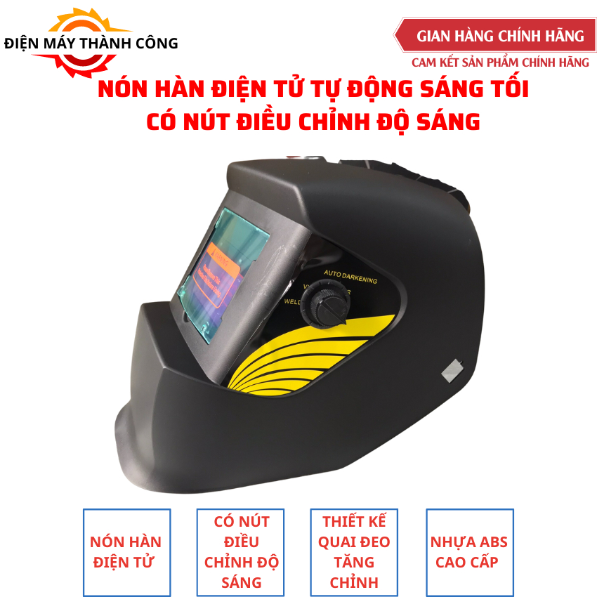 Nón hàn Mũ hàn Điện Tử Thông Minh Bảo Vệ Mắt Và Da Mặt AUTO