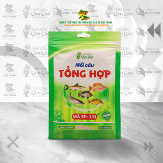  MỒI CÂU TỔNG HỢP 333 -  Con Cáo chính hãng Phú Thành 150g 
