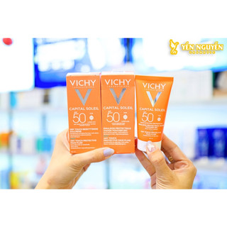 Kem chống nắng VICHY Capital Soleil Dry Touch Face Fluid 50ml (mẫu mới)