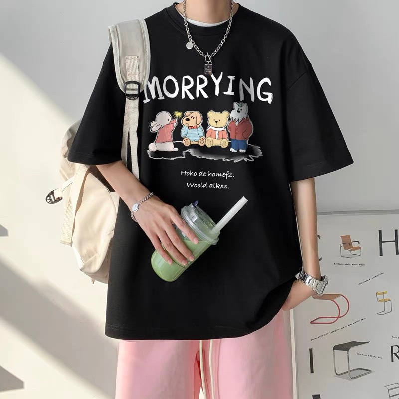 Áo Thun Nam Nữ Form Rộng Tay Lỡ Unisex Đẹp Atl 246