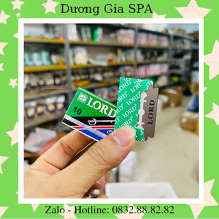 Dao lam 1 hộp 10 chiếc, dao lam cạo lông sắc bén