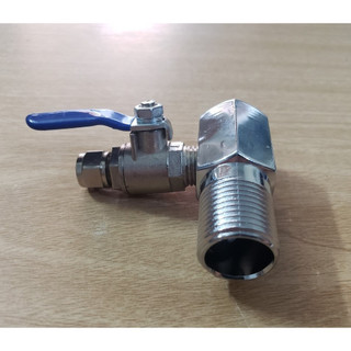 Van Cấp Nước Ren 21 Dây 6mm - (Van Khóa Cấp Nước Ren 21/6)