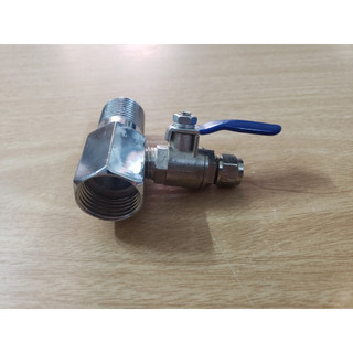 Van Cấp Nước Ren 21 Dây 6mm - (Van Khóa Cấp Nước Ren 21/6)