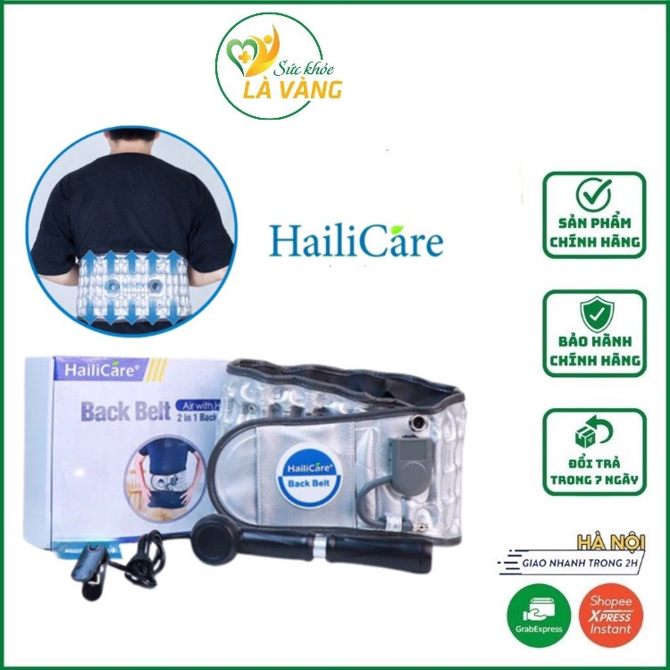 Đai Định Hình Cột Sống Lưng, Đai Kéo Dãn Cột Sống Thoát Vị Đĩa Đệm HALICARE Bảo Hành 24T