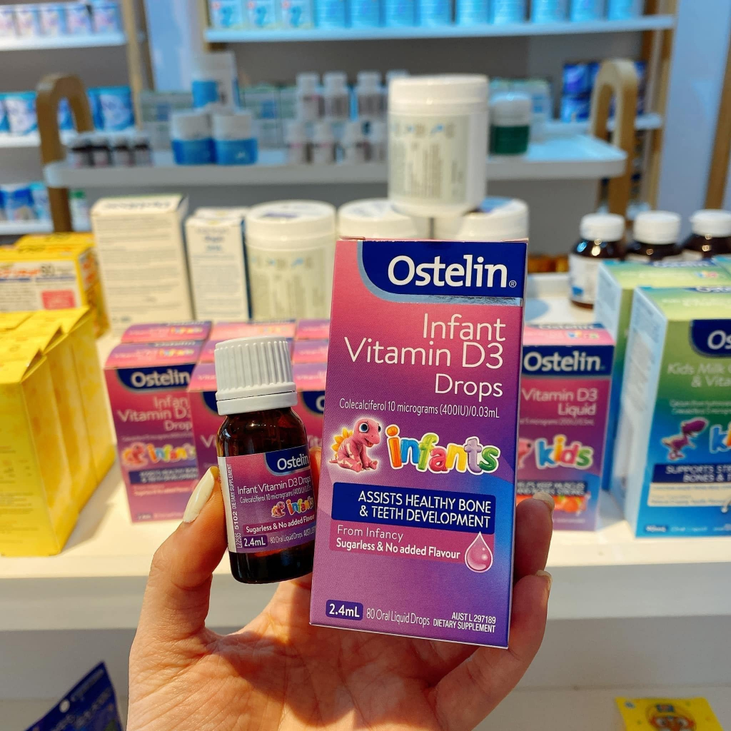 Vitamin Osteolin D3 Drop dạng giọt