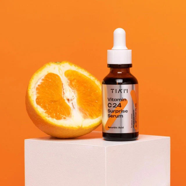 24% VITAMIN C Tinh chất dưỡng sáng giảm thâm nám Tiam Vitamin C24 Surprise Serum 30ml