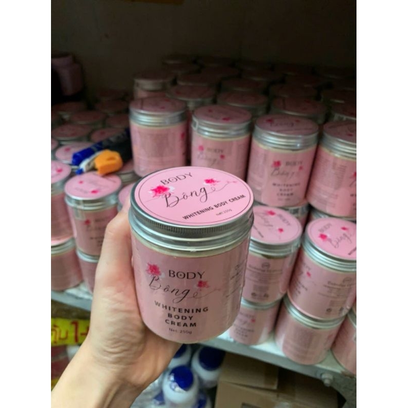 Kem body bông dùng cho tất cả loại da