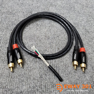  Cặp Dây Tín Hiệu Âm Thanh 2 AV ra 2 AV Hitachi bai Nhật Chống Nhiễu Tốt Chất Âm Trong Trẻo Tươi Sáng Tự Nhiên 