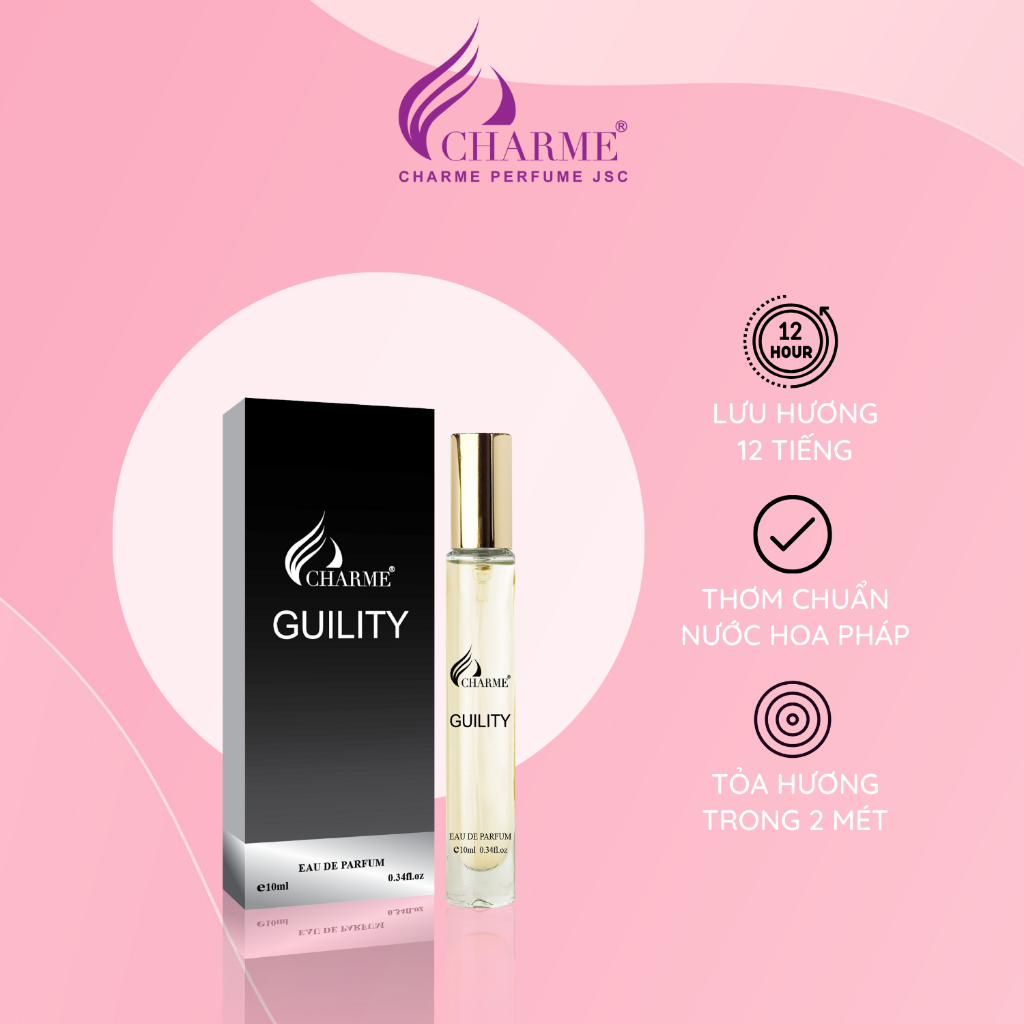 Nước hoa nam Charme Guility 10ml