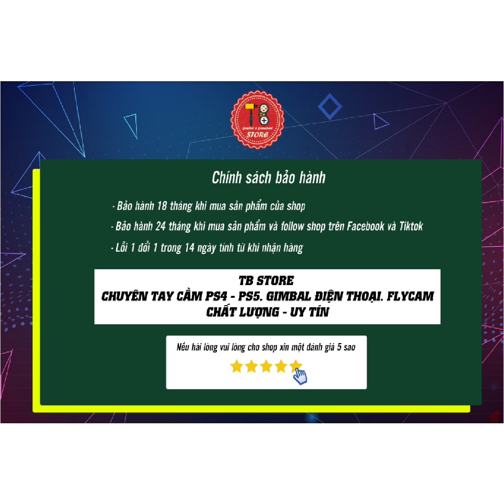 Thẻ bảo hành điện tử sản phẩm shop TB Store Hà Nội, bảo hành 3 - 6 -9 tháng