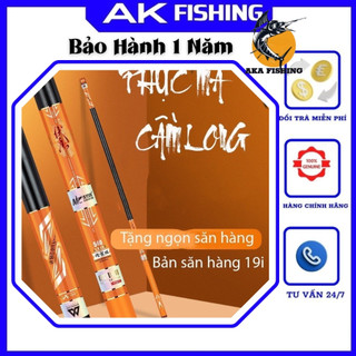 Cần câu đài mc phục ma cầm long 5h chuyên câu tay câu cá săn hàng chép trắm khủng chính hãng
