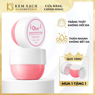 Kem dưỡng body OLEE trắng da toàn thân,bật tông, không lộ vân kem /hộp 180gr