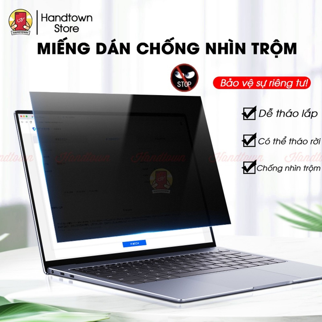 Bảo vệ thông tin riêng tư với Tấm che miếng dán màn hình Privacy Guard cho laptop và máy tính PC