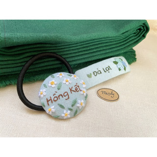 KẸP TÓC THÊU TAY