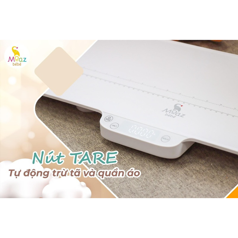 Cân điện tử em bé Moazbebe mb062