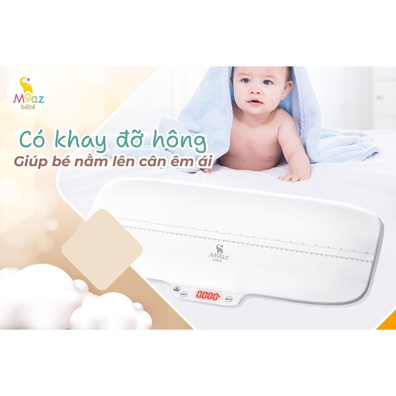 Cân điện tử em bé Moazbebe mb062