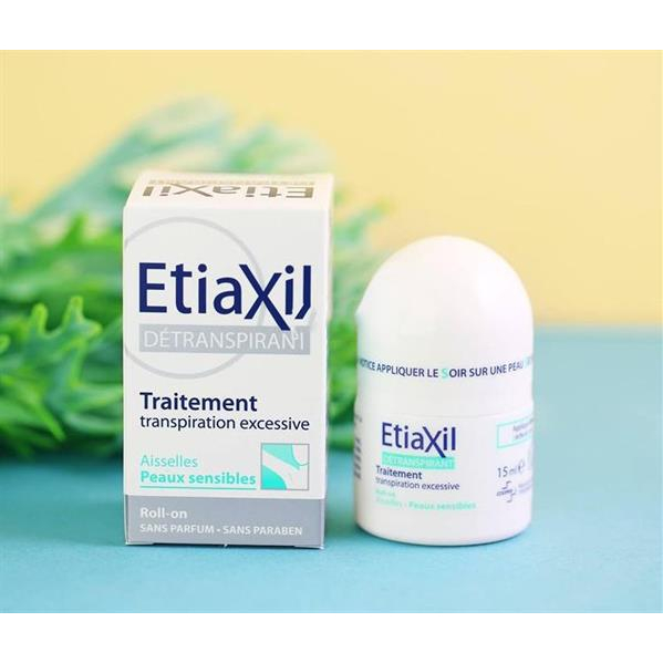 Lăn Khử Mùi Etiaxil Detranspirant Traitement Peaux Sensibles 15ml